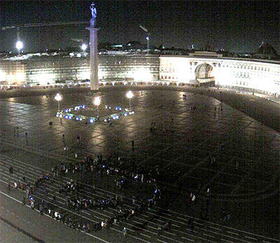 Halloween
на Дворцовой площади в Санкт-Петербурге