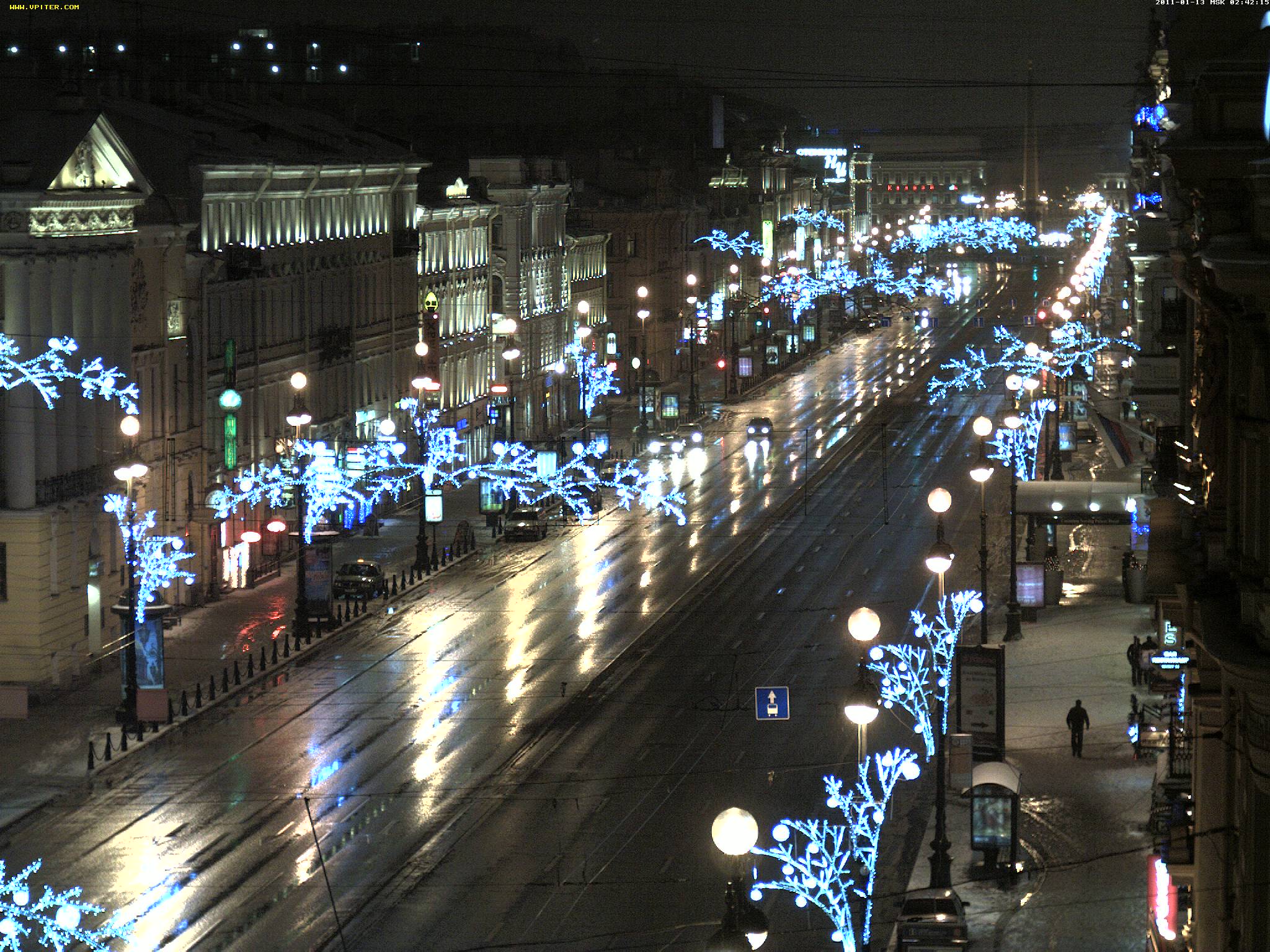 невский проспект зимой фото